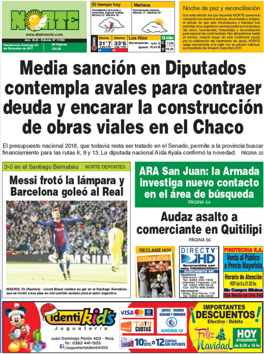 Edición del 24.12.17