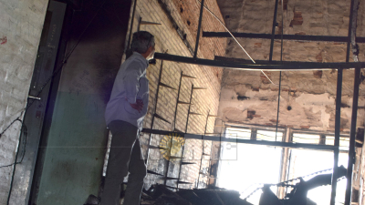 Voraz incendio en un reconocido colegio de Sáenz Peña