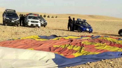 Accidente fatal con un globo aerostático en Egipto: dos heridos argentinos