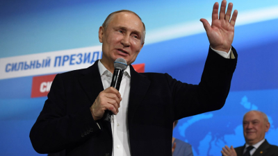 Sin sorpresas: Putin arrasó en las presidenciales con más del 70% de votos