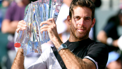 Delpo derrotó a Federer y es campeón en Indian Wells