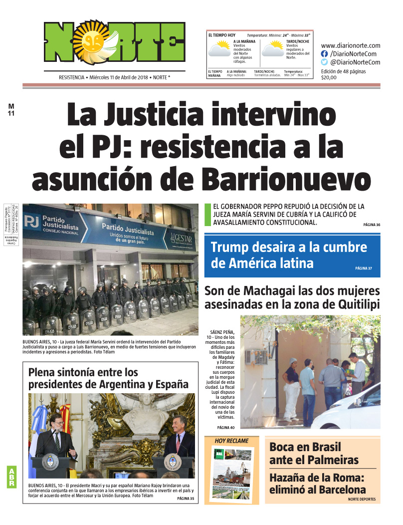 Edición del 11.04.18