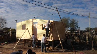 Techo construirá 34 viviendas de emergencia en Corrientes