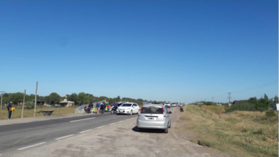 Atención conductores: hay corte en la ruta 11