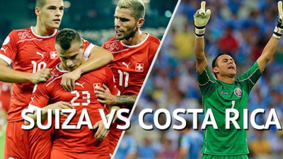 Costa Rica frente a una ilusionada Suiza