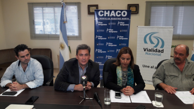 Vialidad Nacional anunció obras para el Chaco