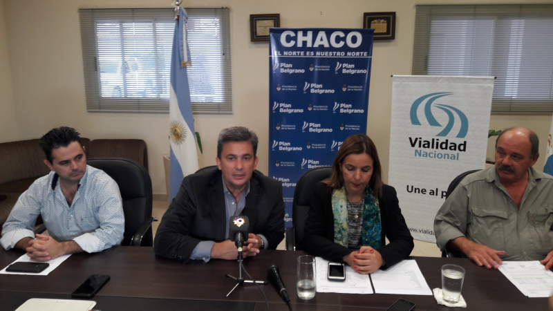Vialidad Nacional anunció obras para el Chaco