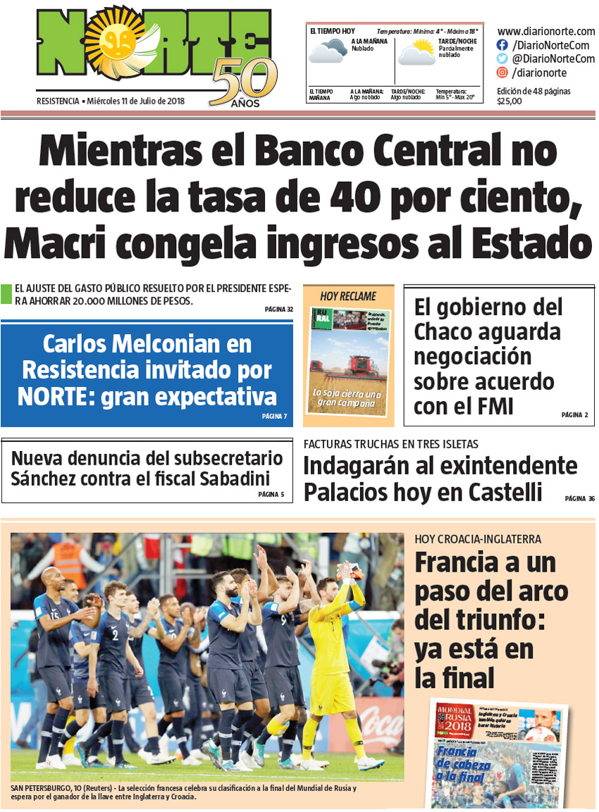 Edición del 11.07.18