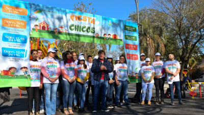 Gustavo Martínez lanzó "La Fiesta de los Chicos” que durará todo agosto