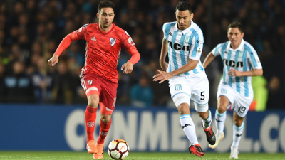 Racing y River igualaron sin goles en el partido de ida