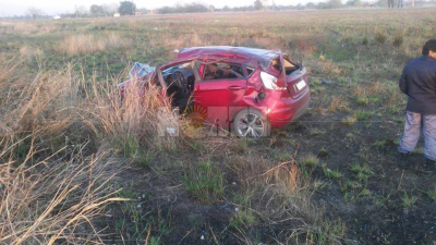 Vuelco fatal en la 95 cerca de La Tigra