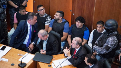 Banda narco con jefe preso en la U7 paga para balear edificios