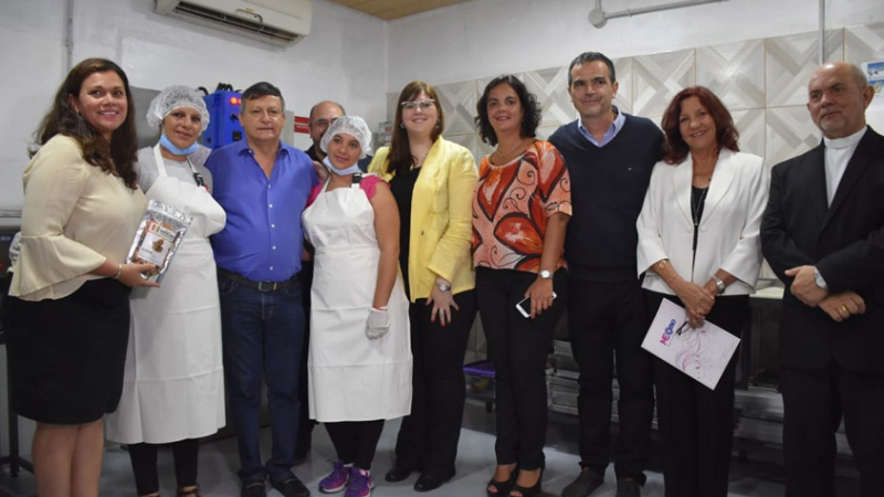 Las mujeres emprendedoras tienen su planta de producción