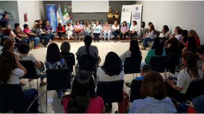 Respaldo de mujeres del PJ a los proyectos de paridad de género