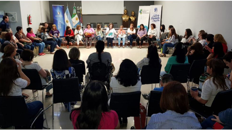 Respaldo de mujeres del PJ a los proyectos de paridad de género