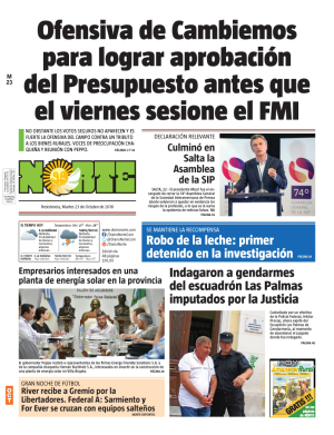 Edición del 23.10.18