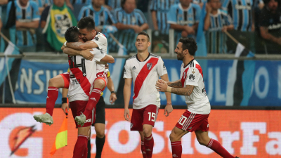 River y una heroica clasificación en Brasil