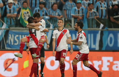 River y una heroica clasificación en Brasil