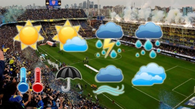 Durante el Superclásico se para hasta la lluvia...