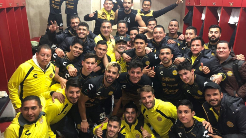 Dorados, de Diego Maradona, pasó a semifinales del torneo de ascenso en México