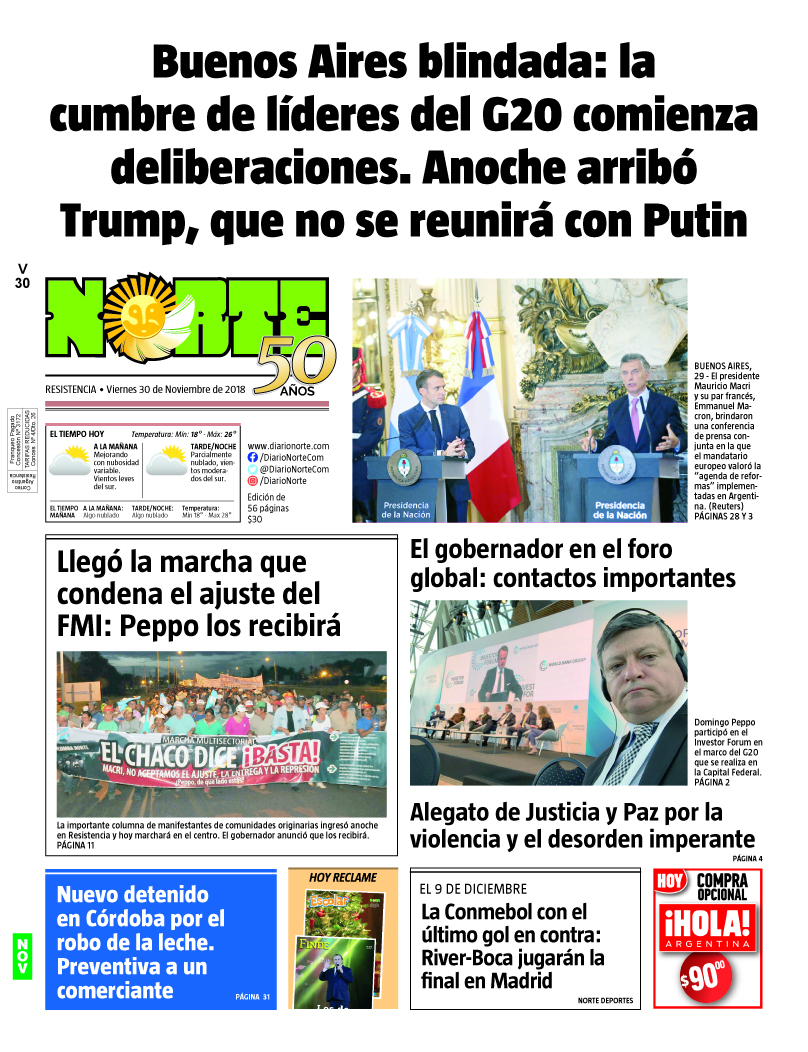 Edición del 30.11.2018