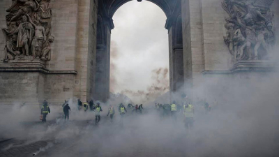 Francia volvió a protestar contra el gobierno