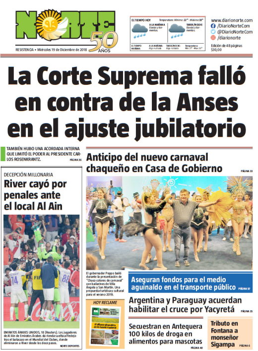 Edición del 19.12.18