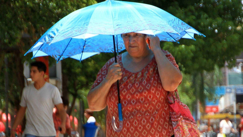 Resistencia arde: 36°C de temperatura y 46°C de térmica