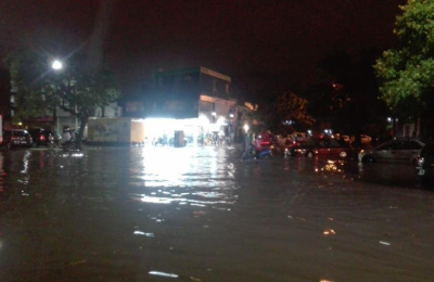 Resistencia: menor alcanzado por un rayo y calles inundadas, el saldo de la tormenta