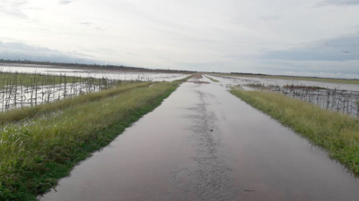 El sudoeste bajo agua: 150 evacuados tras las lluvias