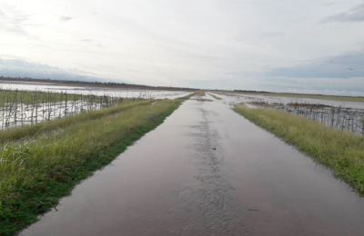 El sudoeste bajo agua: 150 evacuados tras las lluvias