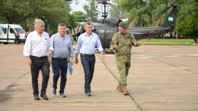 Visita relámpago de Macri a Resistencia