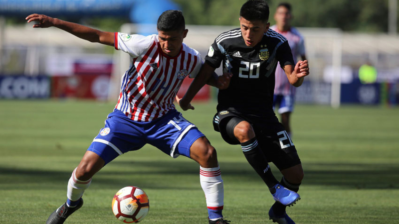 Sudamericano Sub 20 en Chile: Argentina debutó empatando ante Paraguay