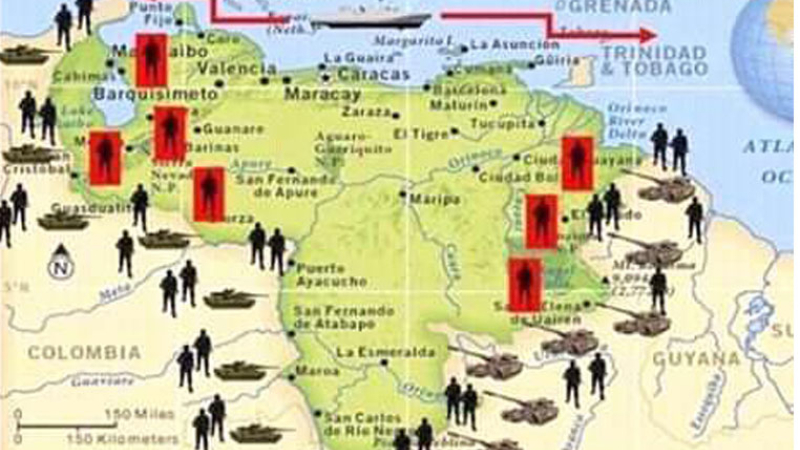 Caracas: rumores de invasión por todas partes
