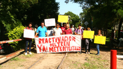 Renovado reclamo por la reactivación del tren metropolitano Vilelas-Tirol