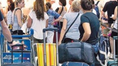 Creció 6,5% el tráfico de pasajeros en aeropuertos