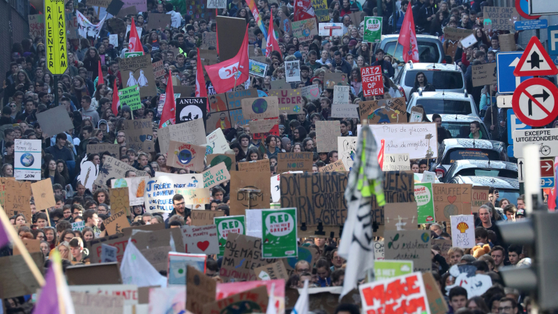 El despertar climático en Europa: “Queremos un futuro”