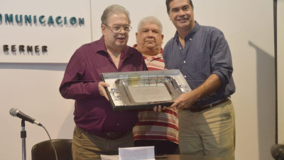 Emotivo recuerdo de los 100 años de la primera edición del diario El territorio