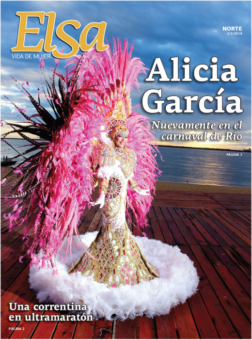 Alicia García Nuevamente en el carnaval de Río