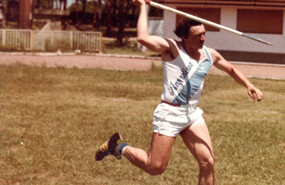 Jesús López Ordás, el señor de la jabalina