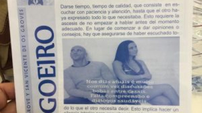 Una iglesia uso por error fotos de actores de películas pornográficas en un boletín parroquial