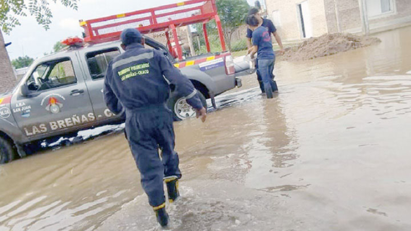 En seis meses, cayeron 1.500 milímetros en Las Breñas