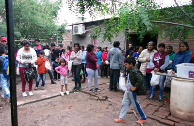 Taco Pozo y la experiencia de asegurar unas 4.000 raciones diarias de comida