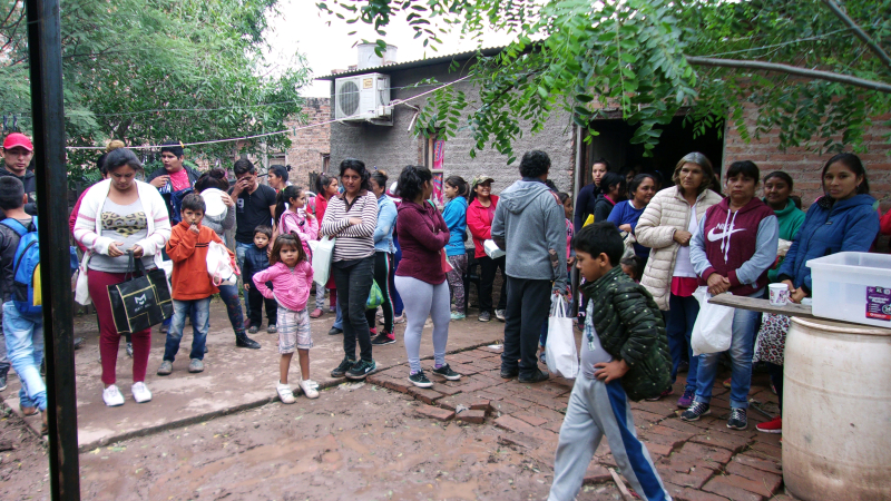 Taco Pozo y la experiencia de asegurar unas 4.000 raciones diarias de comida