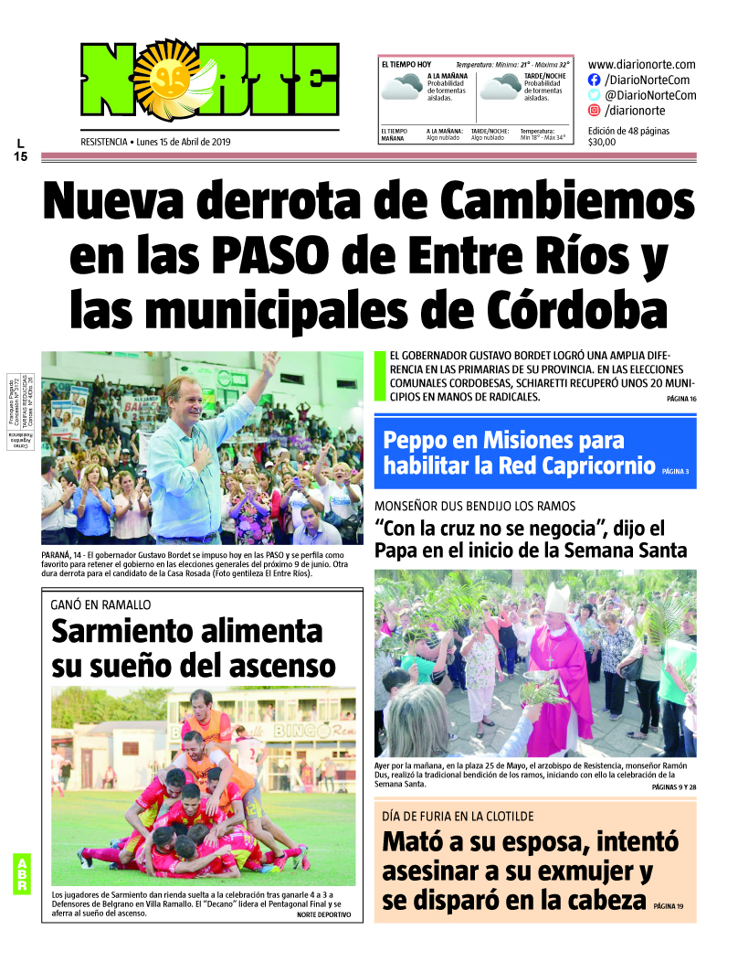 Edicion del 15-04-2019