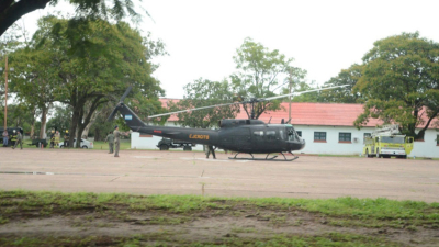 Peppo en el sudoeste: aseguró que llegarán helicóptero, lanchas y gomones para rescate