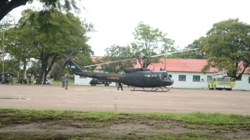 Peppo en el sudoeste: aseguró que llegarán helicóptero, lanchas y gomones para rescate