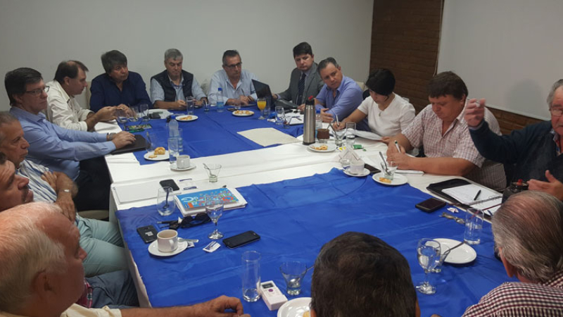 Reunión del Consejo Consultivo del Banco Nación en el sudoeste