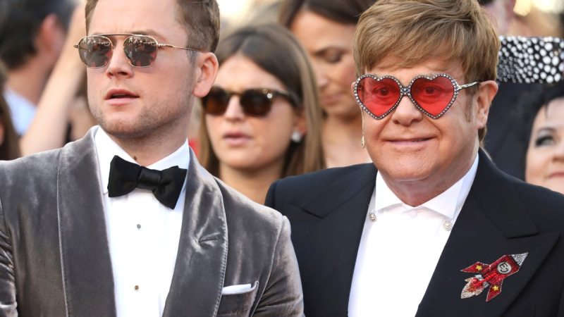 Se estrenó Rocketman, la pelicula que llevó a Elton Jhon al festival de Cannes