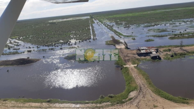 Sigue complicada la situación en Enrique Urien
